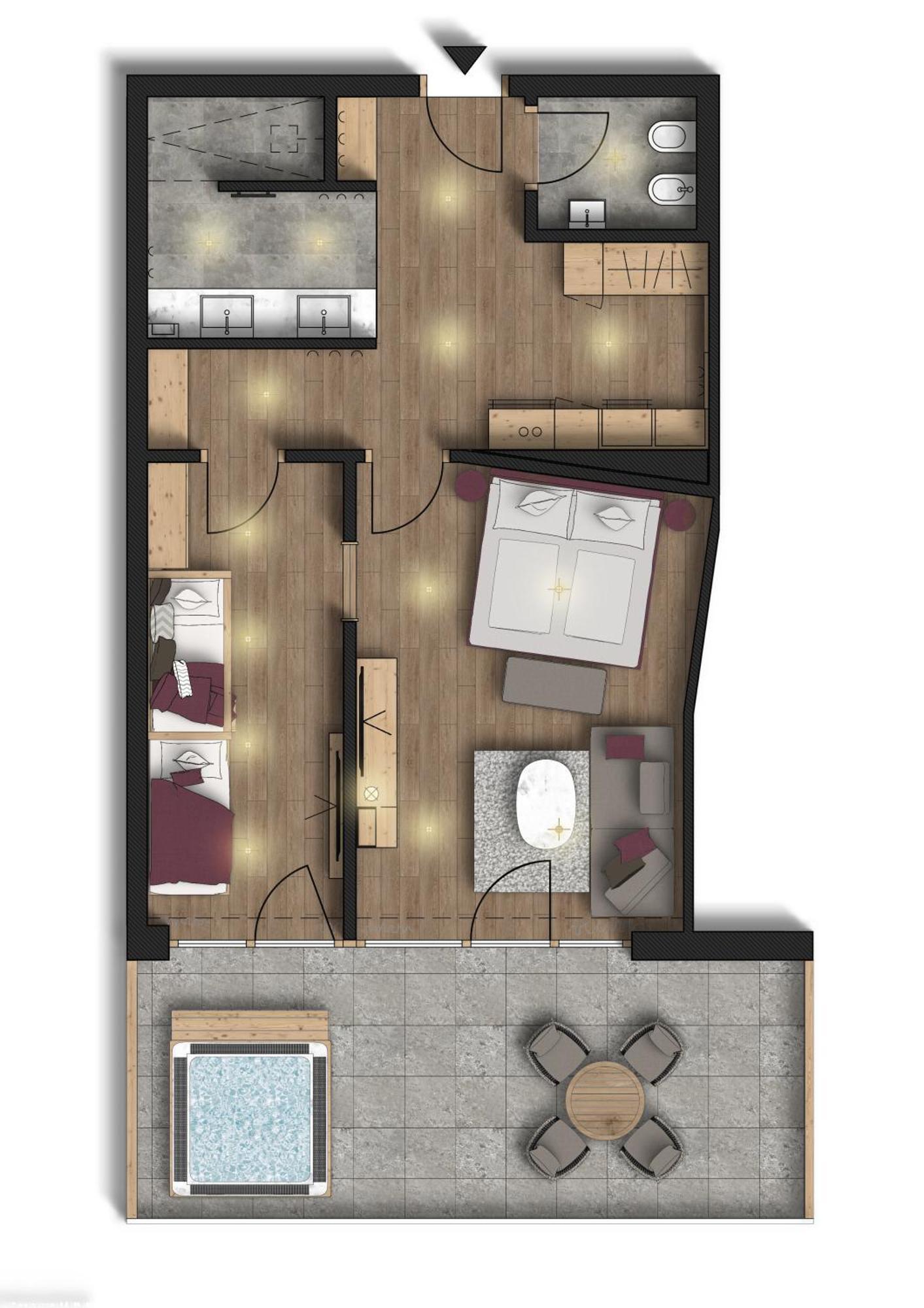 Das Gerstl Family Retreat Резия Стая снимка
