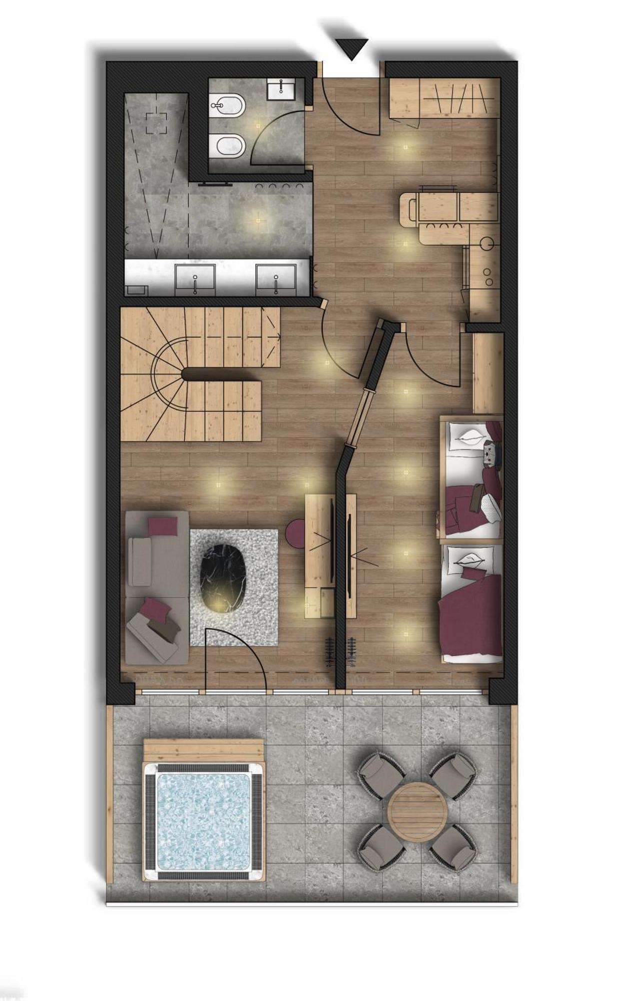 Das Gerstl Family Retreat Резия Стая снимка